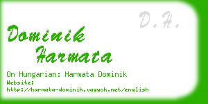 dominik harmata business card